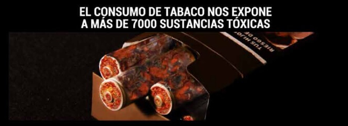 El consumo de tabaco nos expone a más de 7000 sustancias tóxicas